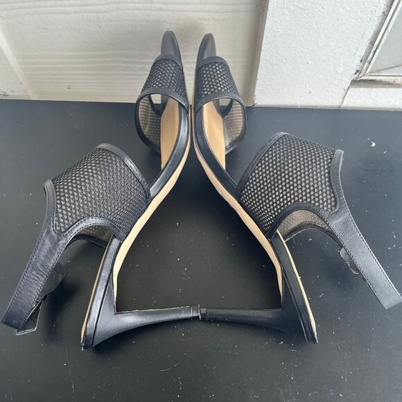 Michael Kors Women's Leilah Mesh Ankle Strap Heels Size 10 - Picture 10 of 13